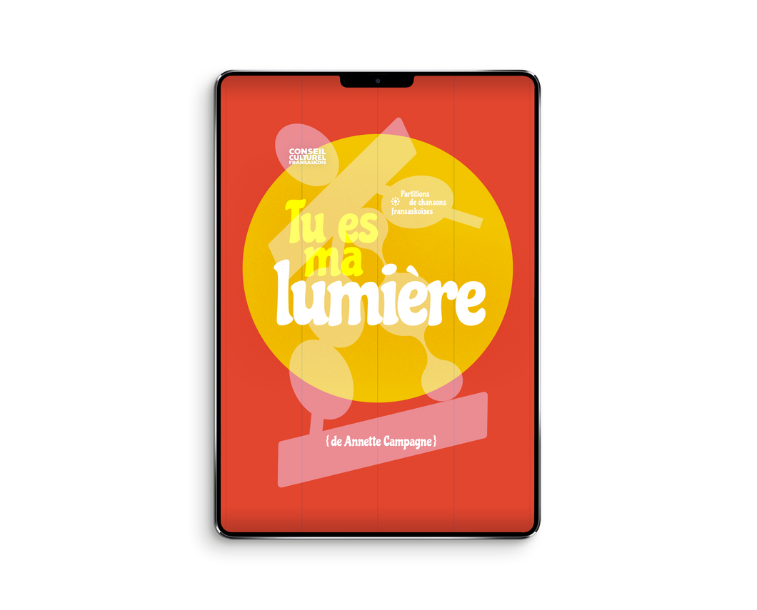 Partitions série 1 : Tu es ma lumière - Annette Campagne